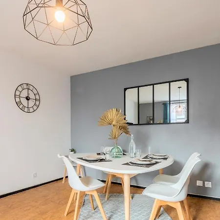 Apartmán Grand T2 A 8mn De Lille Et Stadium Terrasse Et Parking Prive