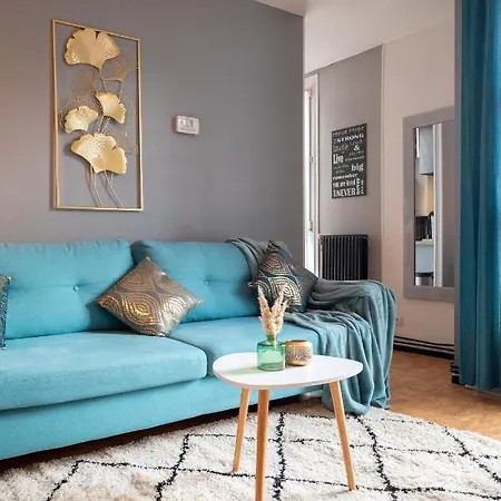 Grand T2 A 8mn De Lille Et Stadium Terrasse Et Parking Prive Apartmán Villeneuve-d'Ascq