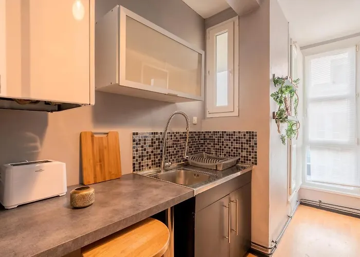 Grand T2 à 8mn De Lille Et Stadium Terrasse Et Parking Privé *