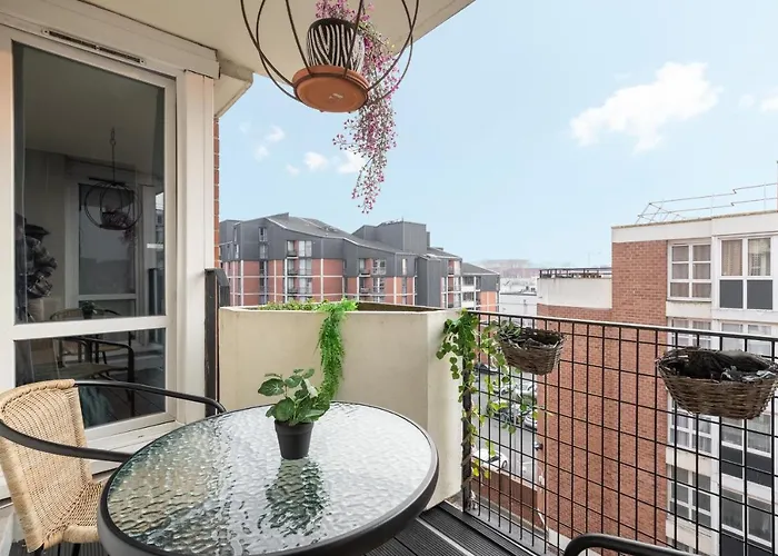 Grand T2 à 8mn De Lille Et Stadium Terrasse Et Parking Privé Appartement Villeneuve-d'Ascq