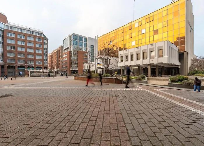 Appartement Grand T2 à 8mn De Lille Et Stadium Terrasse Et Parking Privé Villeneuve-d'Ascq